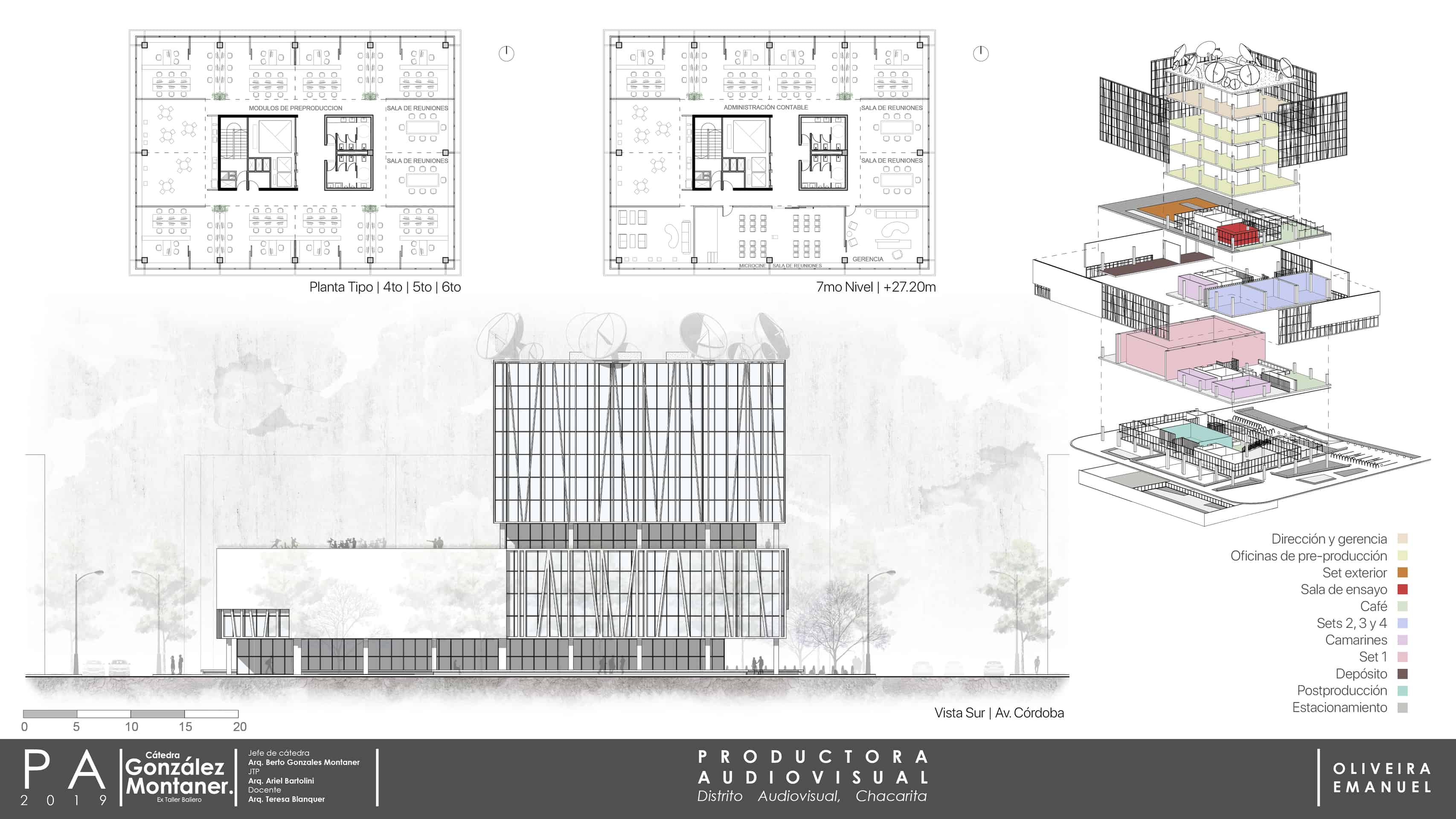 Audiovisual Production Building Buenos Aires, Argentina Interior