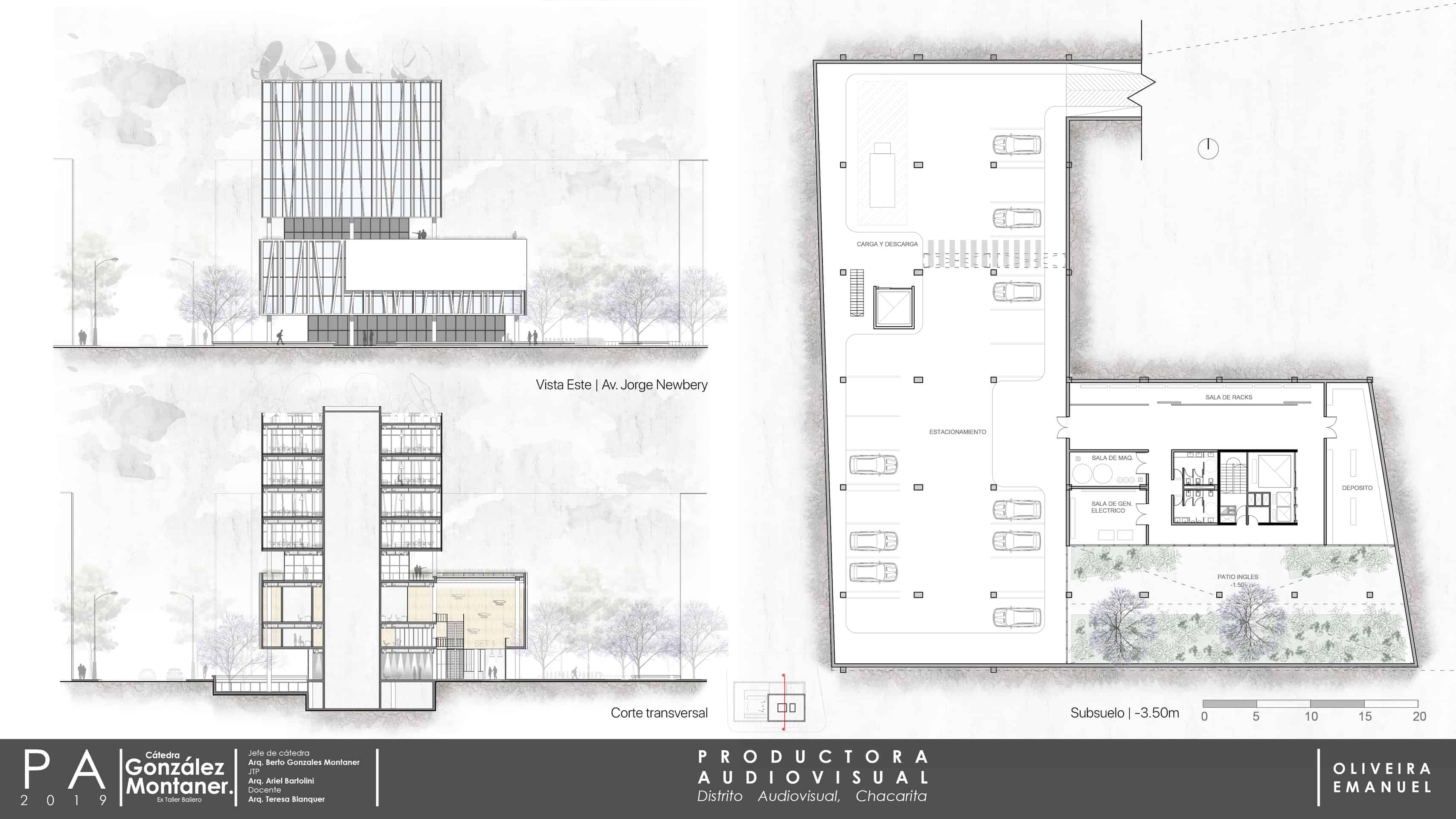 Audiovisual Production Building Buenos Aires, Argentina Interior