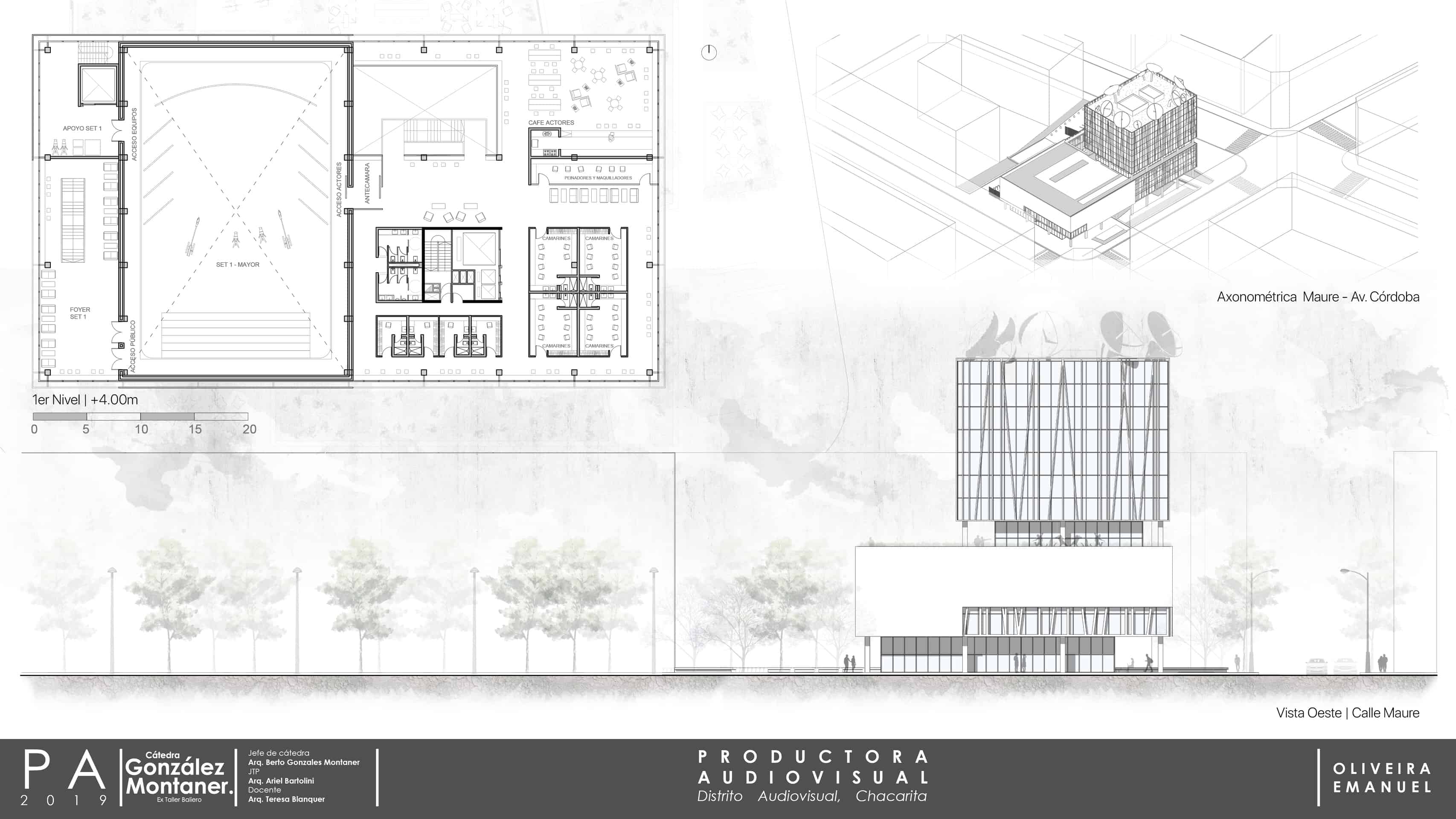 Audiovisual Production Building Buenos Aires, Argentina Interior