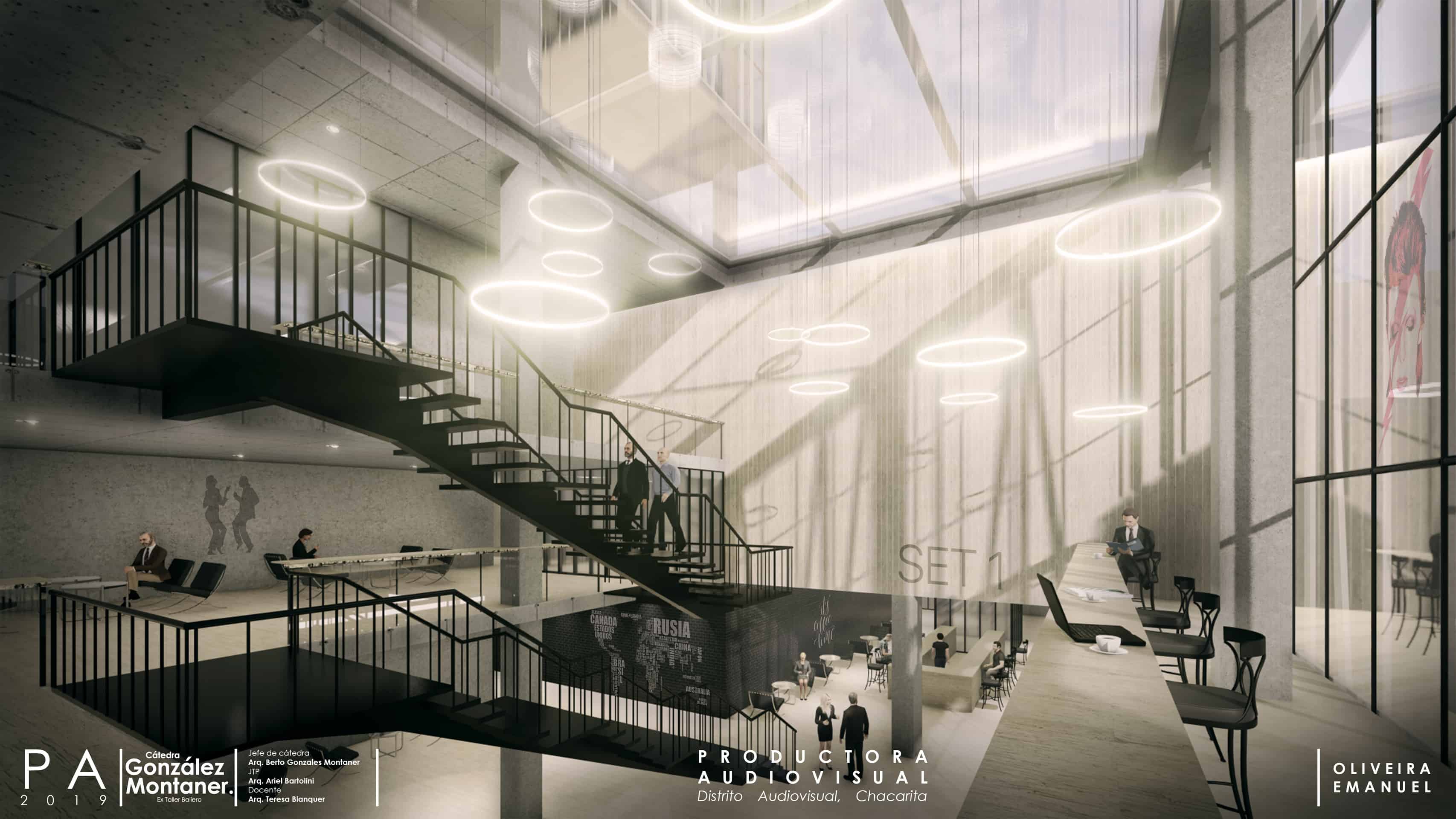 Audiovisual Production Building Buenos Aires, Argentina Interior