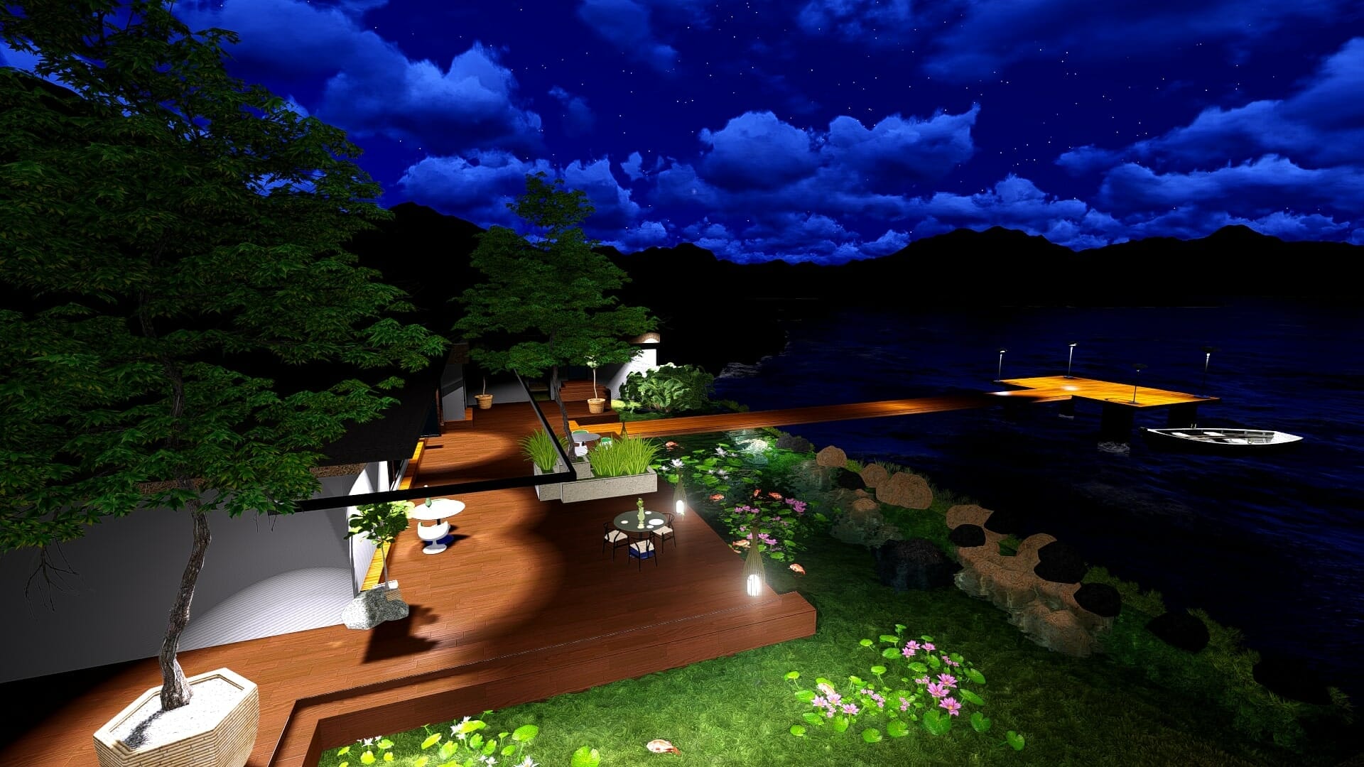 Tropical Restaurant Ideas Interior Designio