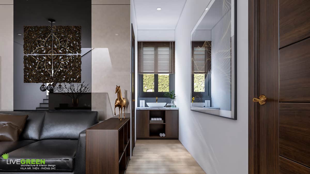 Luxury living room & master bedroom