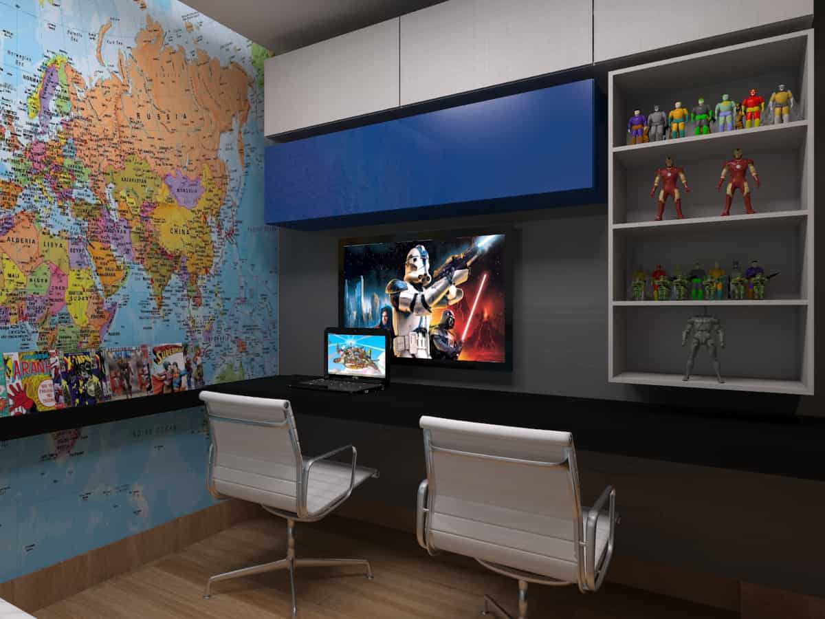 Home office geek