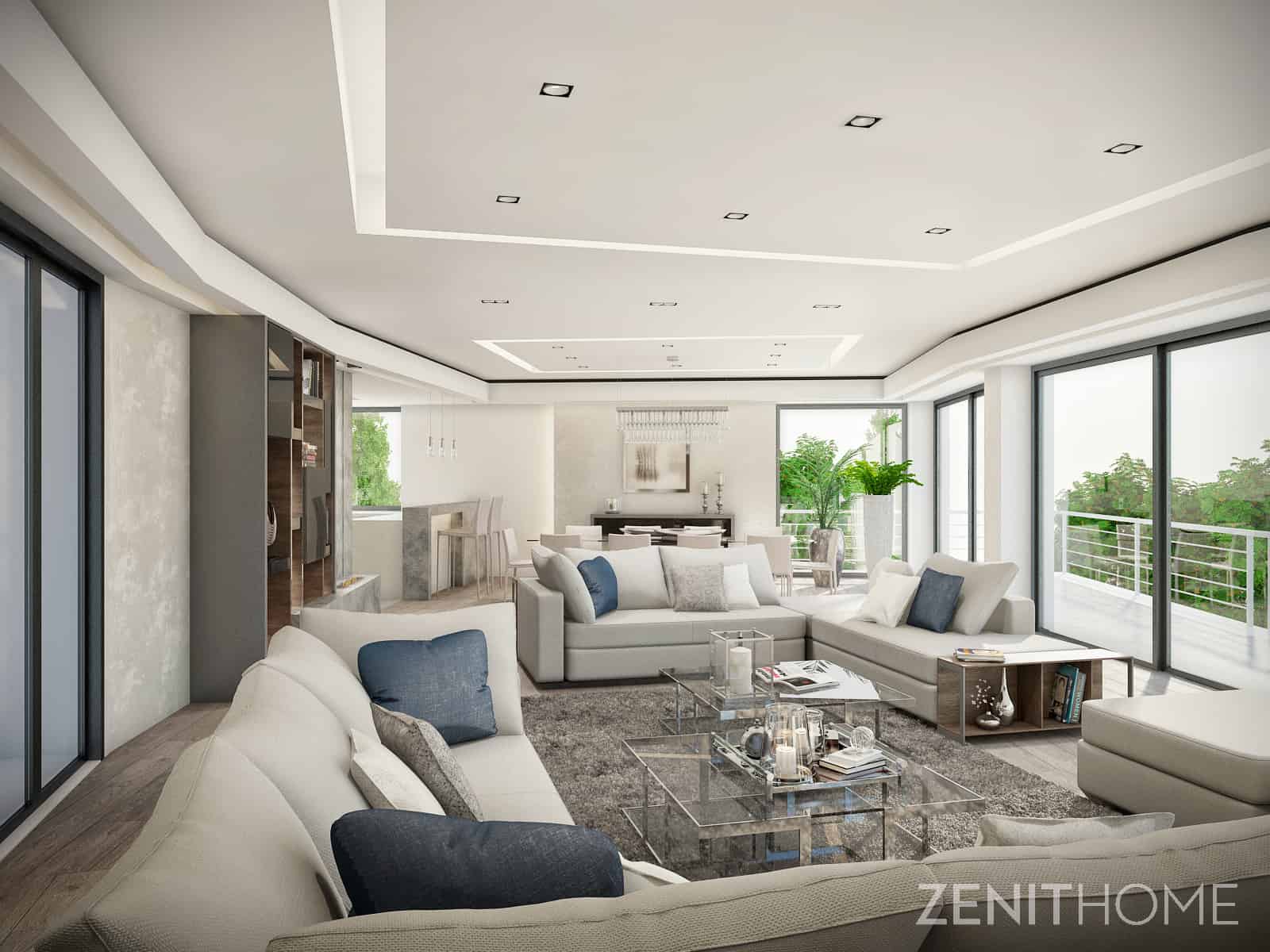 Modern elegance in a four-storey villa | Interior Designio