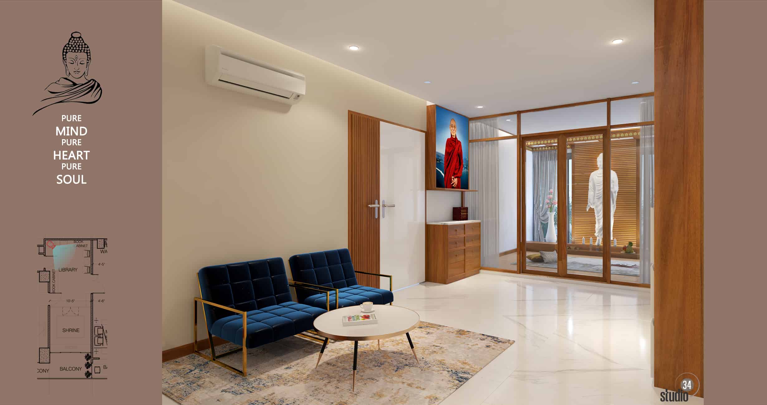 Contemporary Luxury Minimalist | Interior Designio