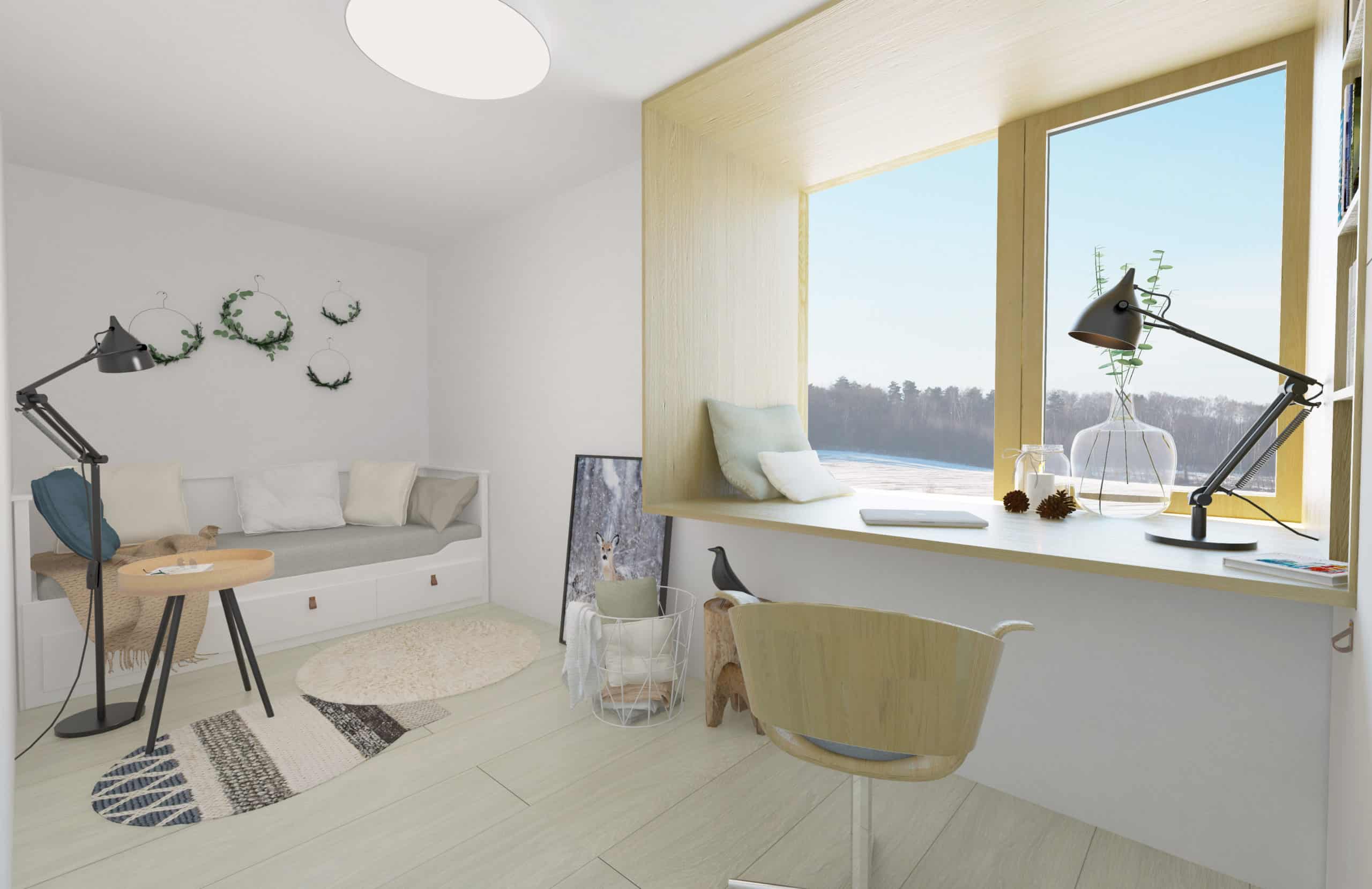 Office & guest room | Interior Designio