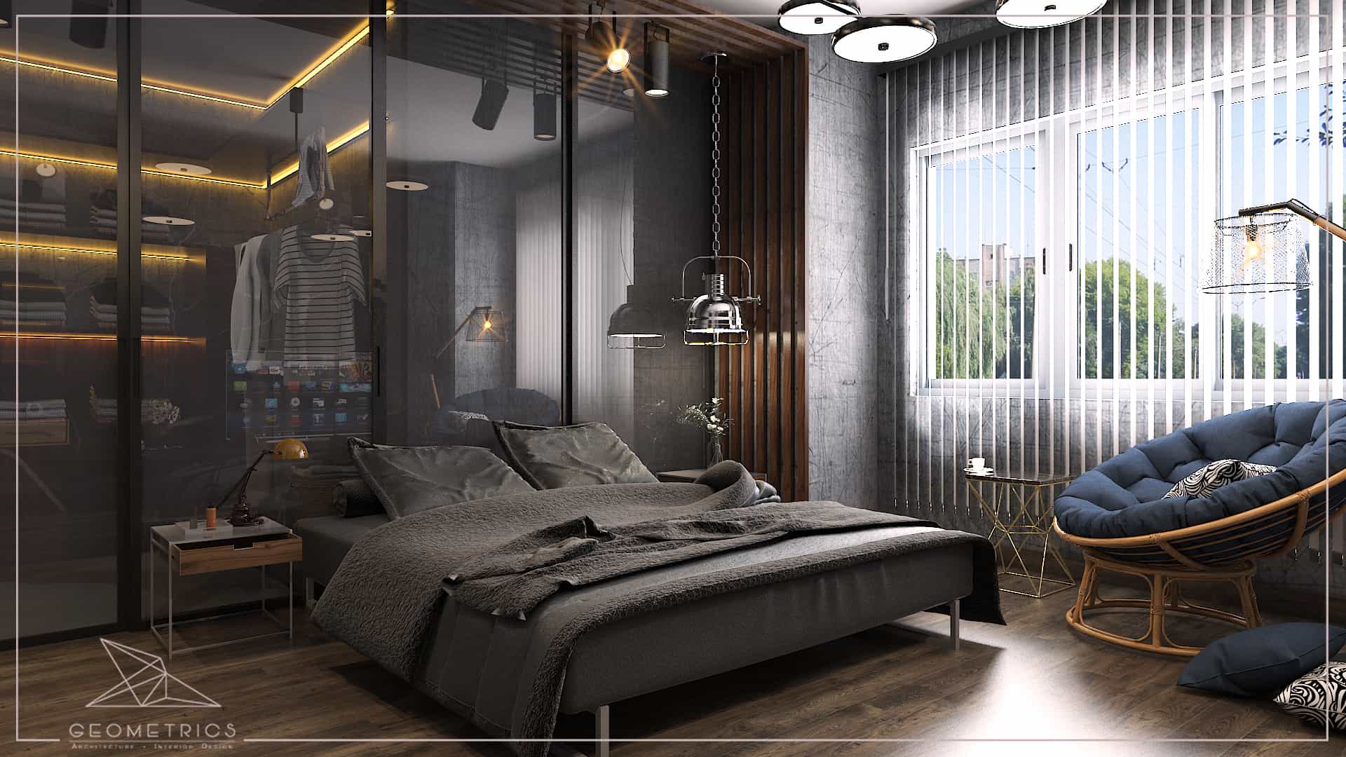 Industrial deals bedroom ideas