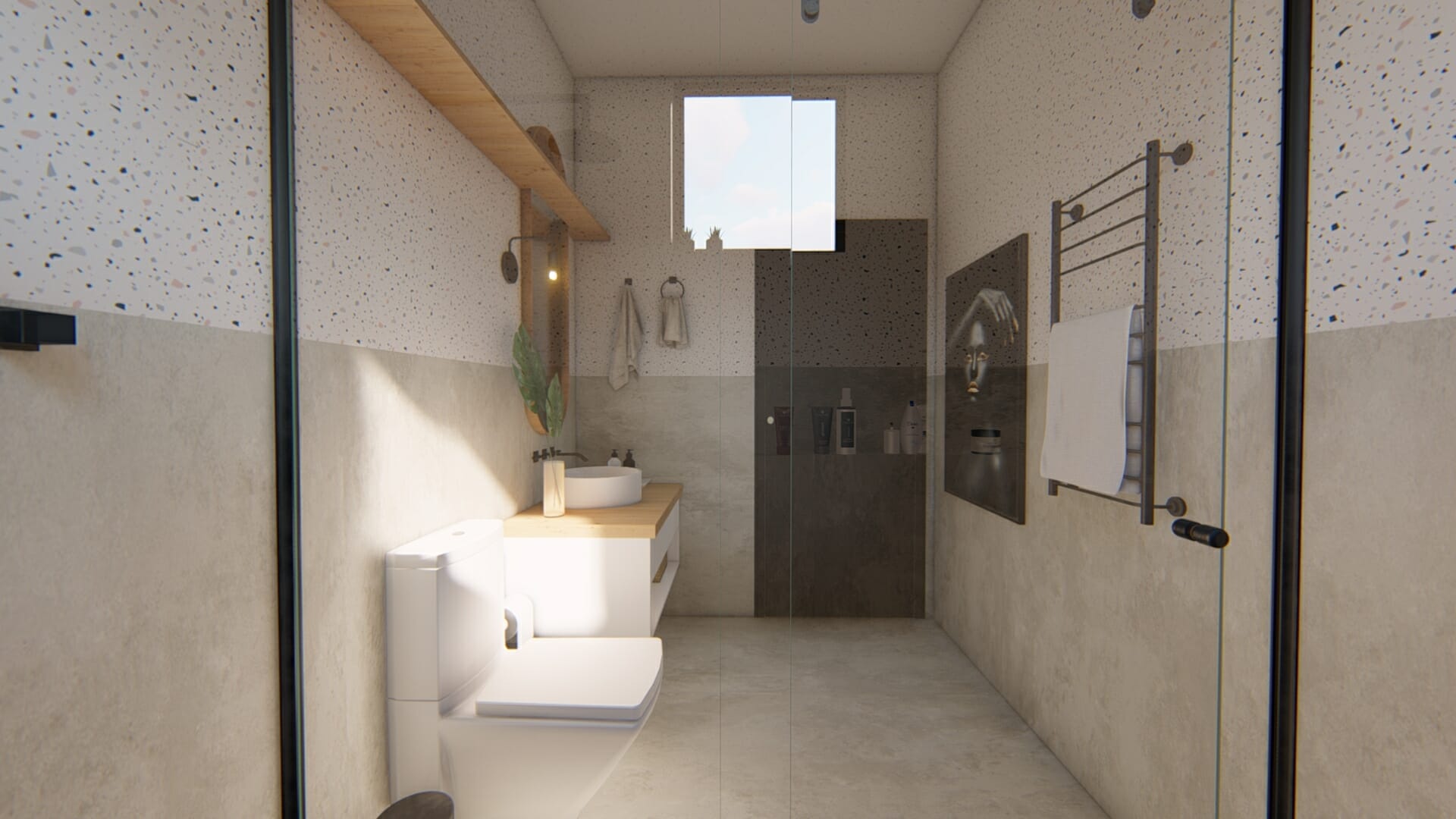 Minimalist bathroom | Interior Designio