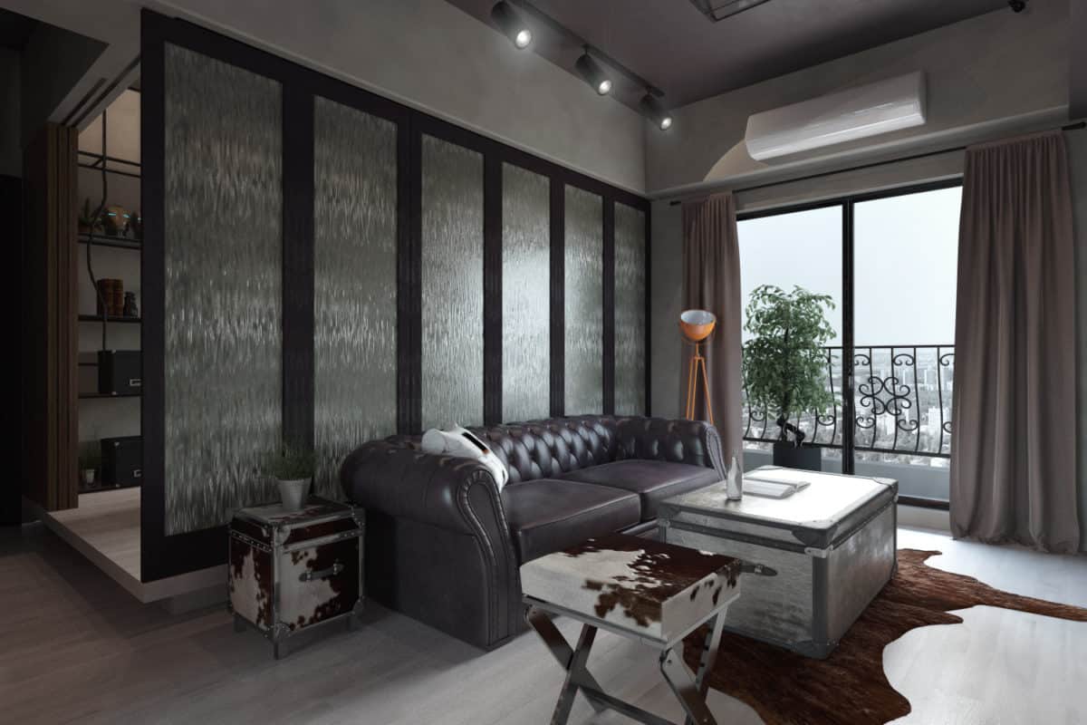 Visualization of the interior from the photo.