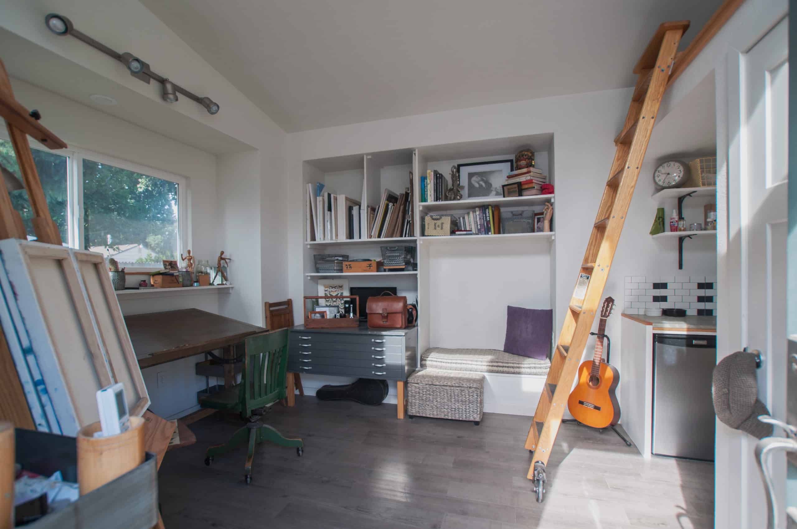 Art Studio Tiny House Interior Designio