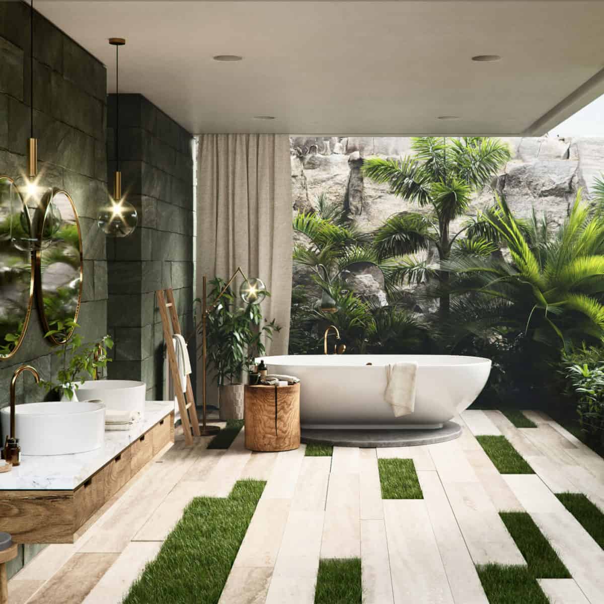 TROPICAL BATHROOM