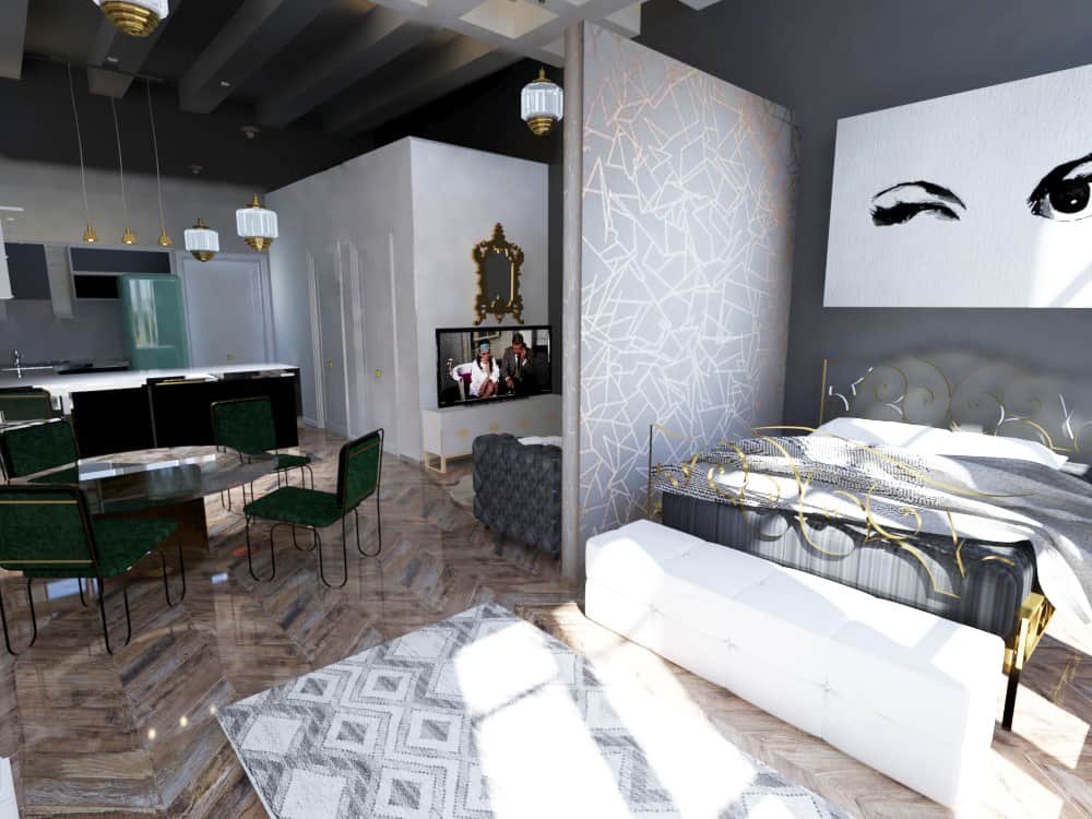 Studio Apartment Design Interior