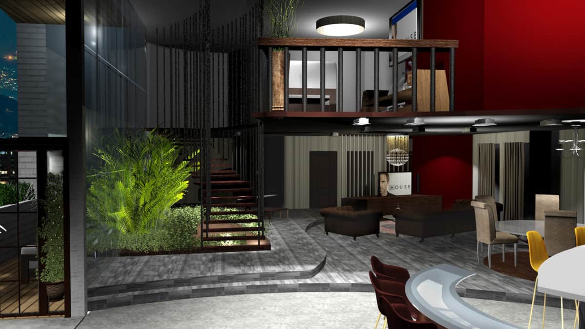 Modern Loft Single Family House